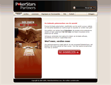 Tablet Screenshot of pokerstarspartners.nl